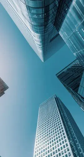 Skyscrapers In A Finance District
