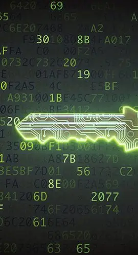 Digital key unlocking code