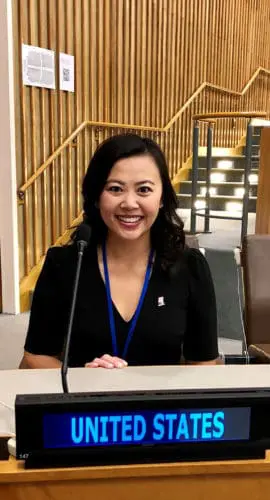 Jennifer Barber at UN