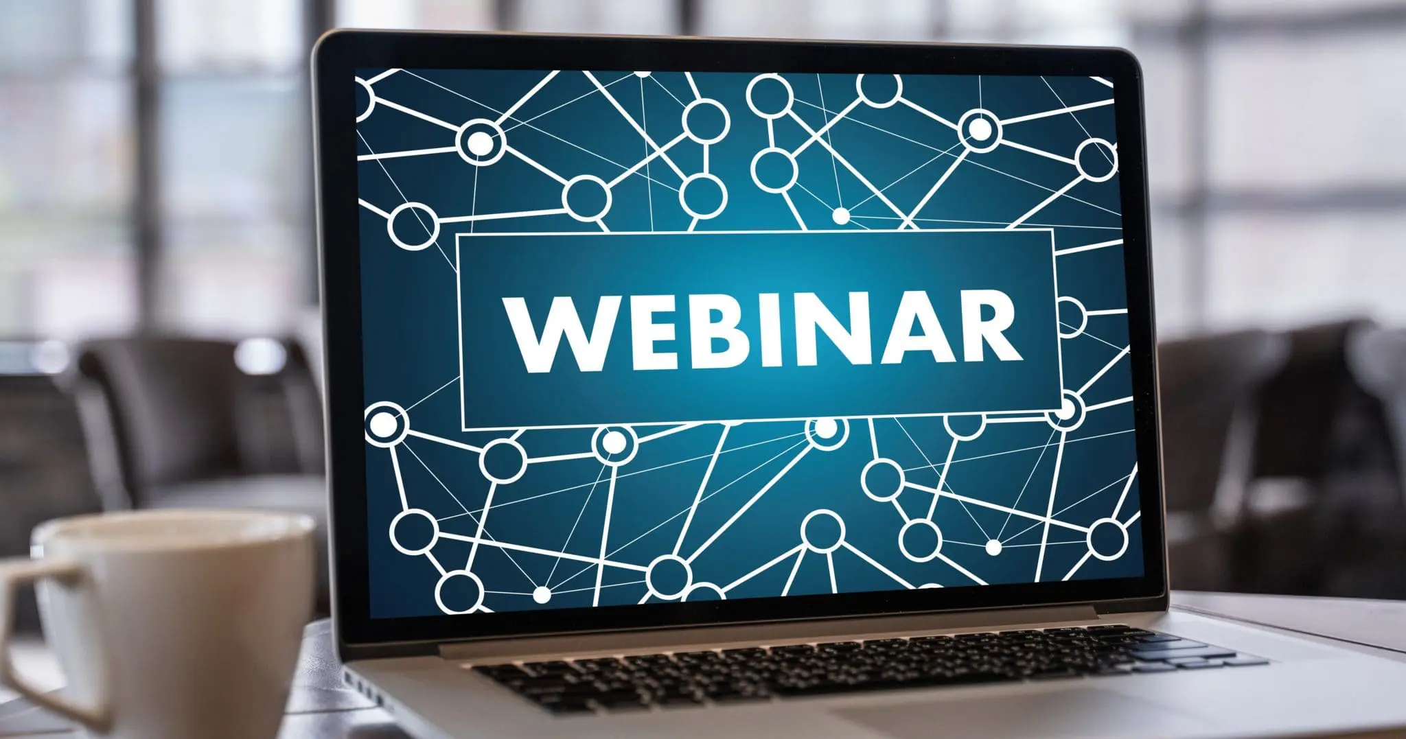 Hand On Table Use E Business Browsing Connection In Computer, Coffee, Split Tone