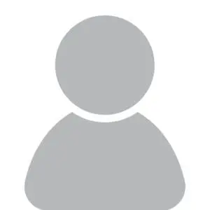 A gray silhouette of a person against a white background.