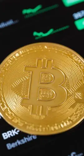 Gold and silver round coin