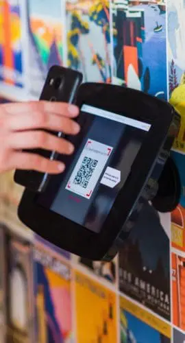 Cellphone and scanner