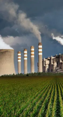 Coal power plant and environmental pollution