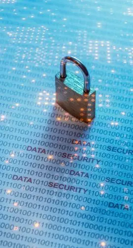 Data security concept image.