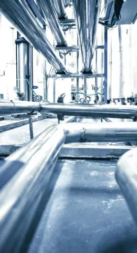 water purification system in pharmaceutical factory