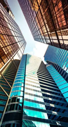 Architecture details Modern Building Glass facade Exterior