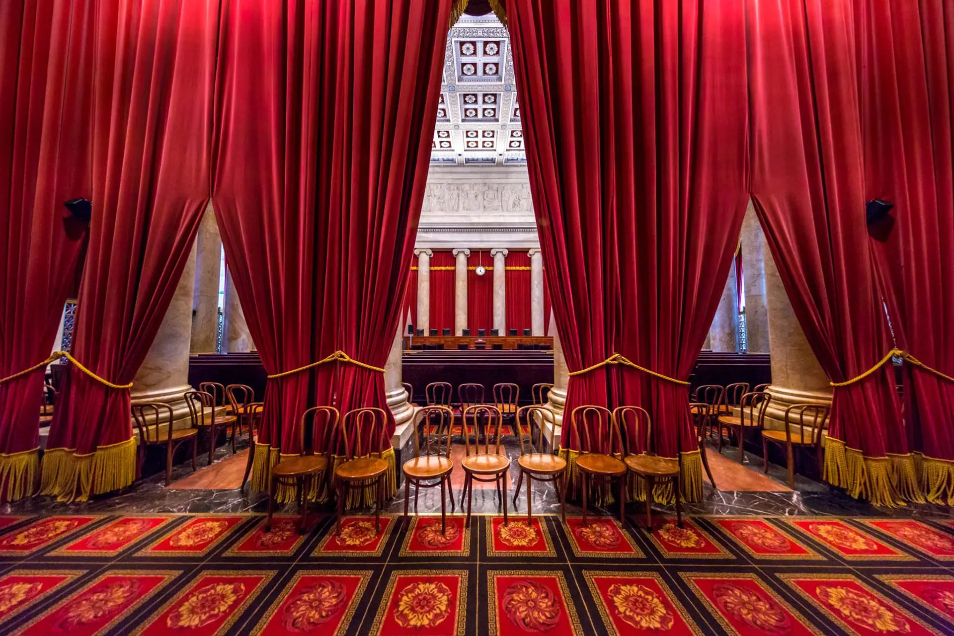 United States Supreme Court Chamber - Washington DC