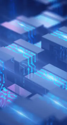 Big data. Information concept. 3D render